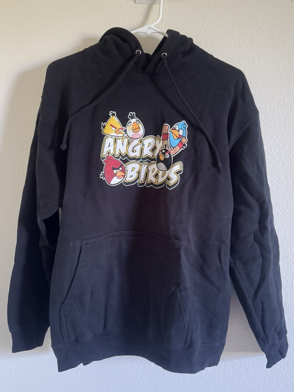 Angry Birds Graphic Hoodie Men’s / Unisex Small